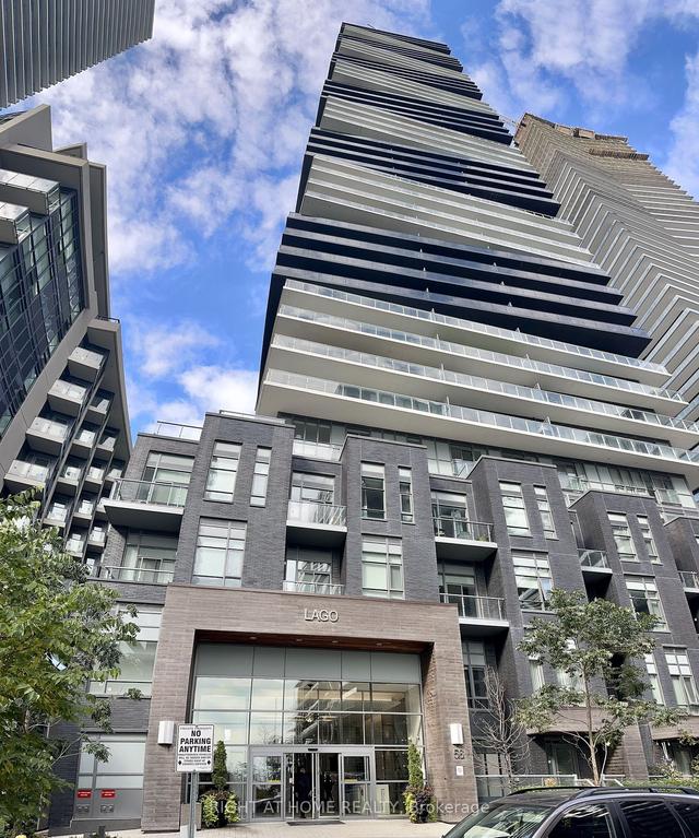 1001 - 56 Annie Craig Dr, Condo with 1 bedrooms, 1 bathrooms and 1 parking in Toronto ON | Image 1