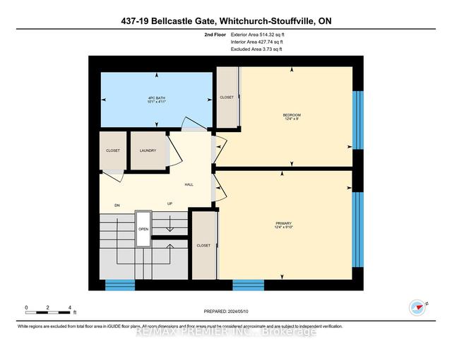 437 - 19 Bellcastle Gate, Townhouse with 2 bedrooms, 2 bathrooms and 1 parking in Whitchurch Stouffville ON | Image 19