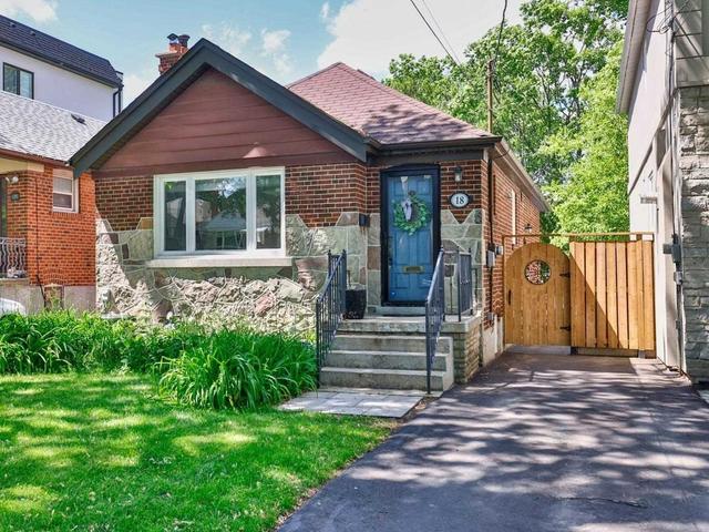 18 Carmichael Ave, House detached with 2 bedrooms, 2 bathrooms and 2 parking in Toronto ON | Image 1
