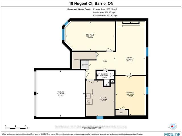 18 Nugent Ct, House detached with 3 bedrooms, 2 bathrooms and 6 parking in Barrie ON | Image 16