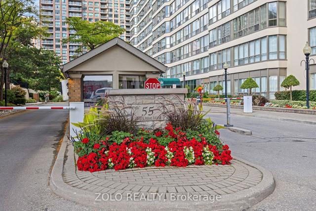 2206 - 55 Elm Dr W, Condo with 1 bedrooms, 1 bathrooms and 1 parking in Mississauga ON | Image 11