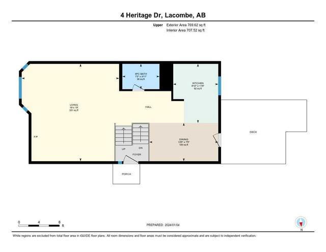 4 Heritage Drive, House detached with 3 bedrooms, 2 bathrooms and 2 parking in Lacombe AB | Image 35