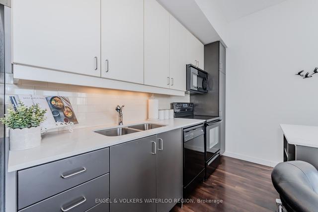 607 - 191 King St S, Condo with 1 bedrooms, 2 bathrooms and 1 parking in Waterloo ON | Image 3