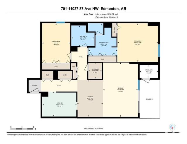 701 - 11027 87 Ave Nw, Condo with 2 bedrooms, 2 bathrooms and null parking in Edmonton AB | Image 29