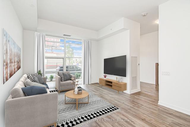 109 - 121 Ford St, Townhouse with 2 bedrooms, 3 bathrooms and 2 parking in Toronto ON | Image 1