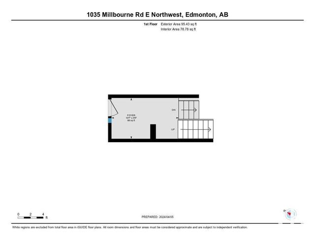 1035 Millbourne Rd E Nw, House attached with 3 bedrooms, 1 bathrooms and 2 parking in Edmonton AB | Image 37