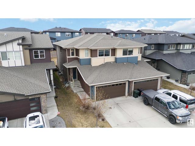 45 Kensington Cl, House semidetached with 3 bedrooms, 2 bathrooms and null parking in Spruce Grove AB | Image 48