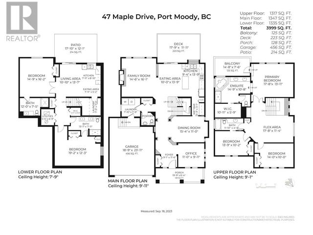 47 Maple Dr, House detached with 5 bedrooms, 5 bathrooms and 4 parking in Port Moody BC | Image 39