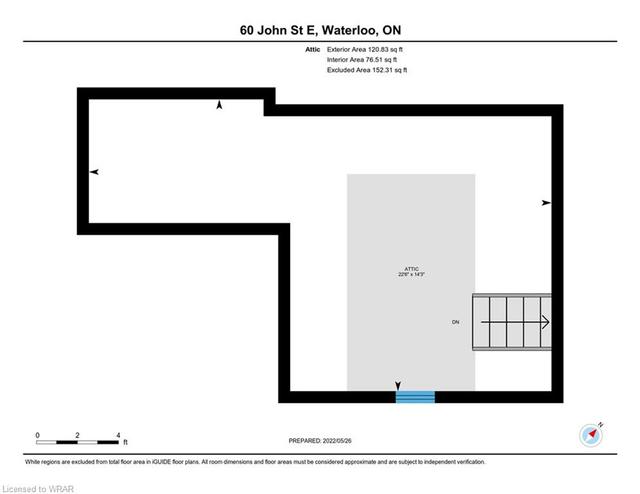 60 John Street E, House detached with 4 bedrooms, 3 bathrooms and 5 parking in Waterloo ON | Image 40