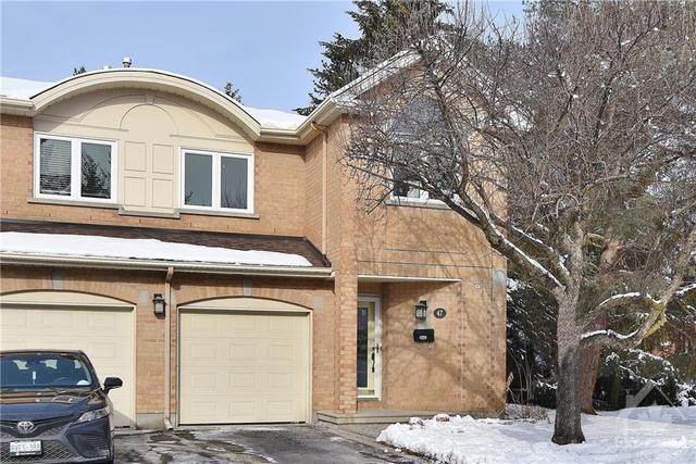 47 Grandcourt Dr, Townhouse with 3 bedrooms, 3 bathrooms and 2 parking in Ottawa ON | Image 1
