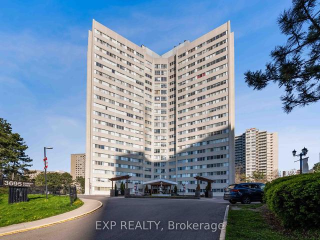 1010 - 3695 Kaneff Cres, Condo with 1 bedrooms, 1 bathrooms and 1 parking in Mississauga ON | Image 1