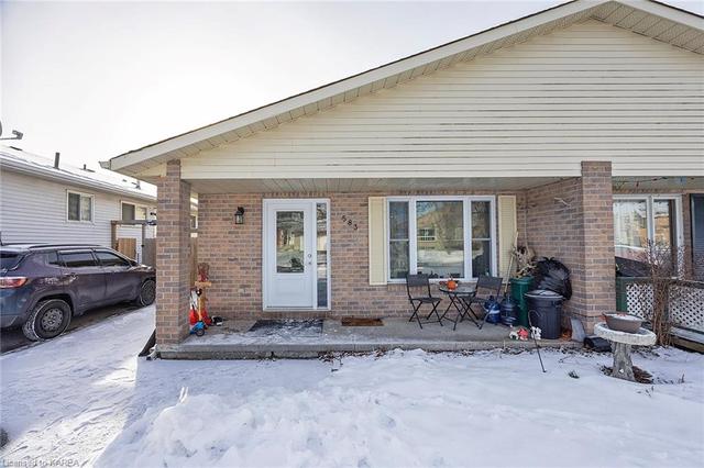 583 Whistler Terr, House semidetached with 3 bedrooms, 1 bathrooms and 2 parking in Kingston ON | Image 23