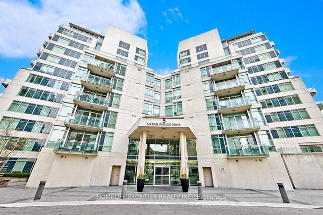 716 - 5 Marine Parade Dr, Condo with 1 bedrooms, 1 bathrooms and 1 parking in Toronto ON | Image 1