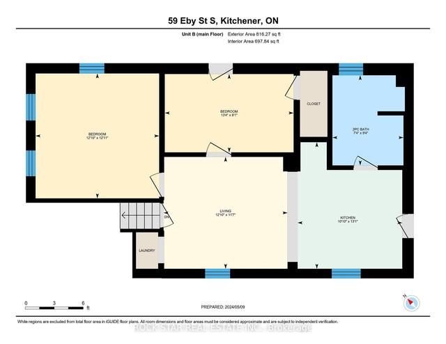 59 Eby St S, House detached with 4 bedrooms, 3 bathrooms and 2 parking in Kitchener ON | Image 35