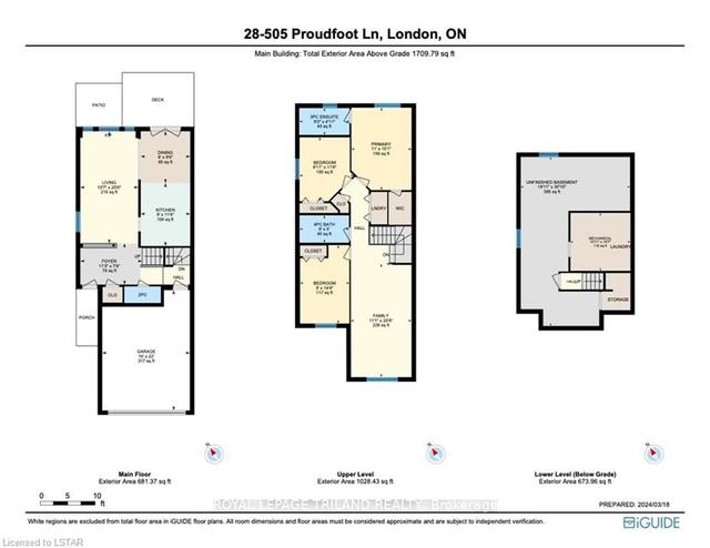 28 - 505 Proudfoot Lane, Townhouse with 3 bedrooms, 3 bathrooms and 4 parking in London ON | Image 32