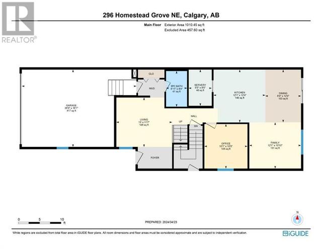 296 Homestead Grove Ne, House detached with 4 bedrooms, 3 bathrooms and 4 parking in Calgary AB | Image 41