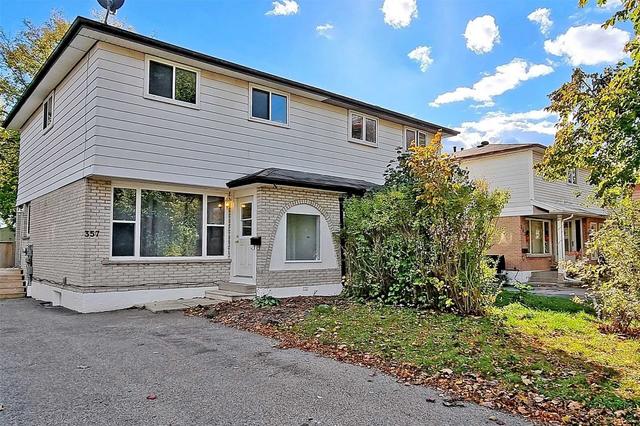 UPPER - 357 Durham Ct, House semidetached with 3 bedrooms, 1 bathrooms and 1 parking in Oshawa ON | Image 12