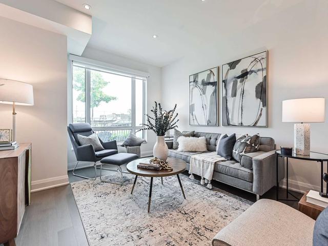 th109 - 160 Vanderhoof Ave, Townhouse with 2 bedrooms, 3 bathrooms and 2 parking in Toronto ON | Image 25