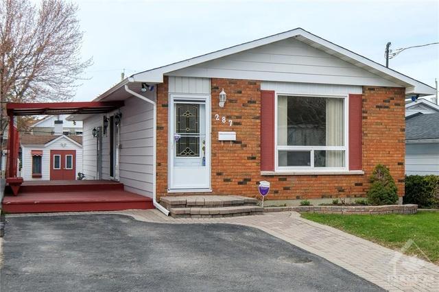 287 Montfort St, House detached with 3 bedrooms, 2 bathrooms and 2 parking in Ottawa ON | Image 1