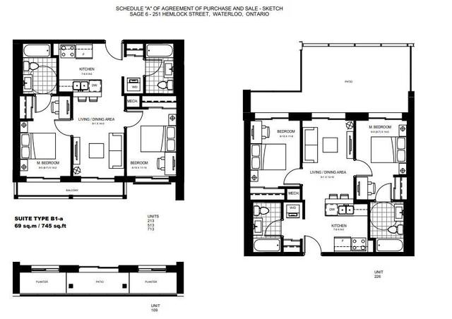109 - 251 Hemlock St, Condo with 2 bedrooms, 2 bathrooms and 0 parking in Waterloo ON | Image 5