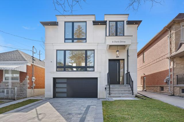 6 Doris Dr, House detached with 4 bedrooms, 5 bathrooms and 3.5 parking in Toronto ON | Image 1