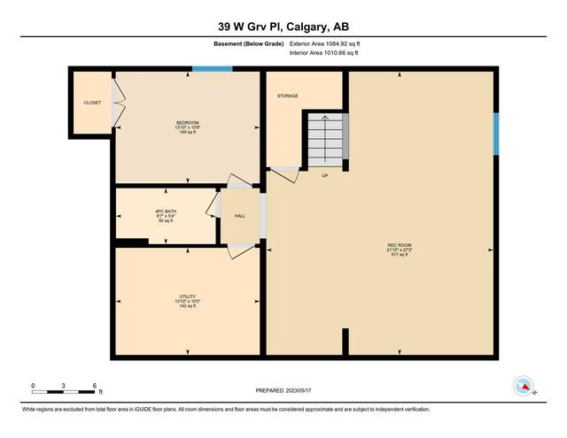 39 West Grove Place Sw, House detached with 4 bedrooms, 3 bathrooms and 2 parking in Calgary AB | Image 32