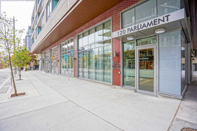 1806 - 120 Parliament St, Condo with 1 bedrooms, 1 bathrooms and 0 parking in Toronto ON | Image 1