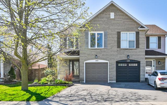 140 Brownstone Cres, House semidetached with 3 bedrooms, 3 bathrooms and 3 parking in Clarington ON | Image 34