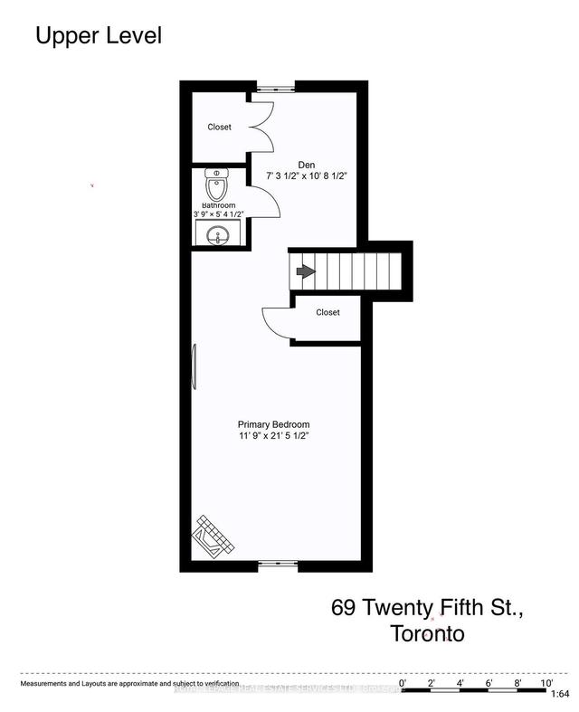 69 Twenty Fifth St, House detached with 1 bedrooms, 3 bathrooms and 2 parking in Toronto ON | Image 33