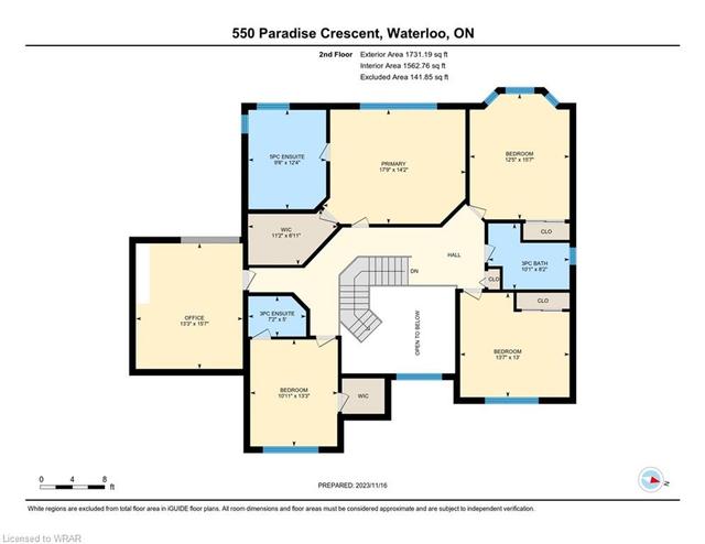 550 Paradise Crescent, House detached with 5 bedrooms, 4 bathrooms and 6 parking in Waterloo ON | Image 41
