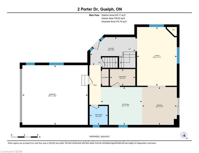 2 Porter Dr, House detached with 3 bedrooms, 4 bathrooms and 4 parking in Guelph ON | Image 32
