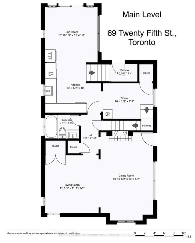 69 Twenty Fifth St, House detached with 1 bedrooms, 3 bathrooms and 2 parking in Toronto ON | Image 32