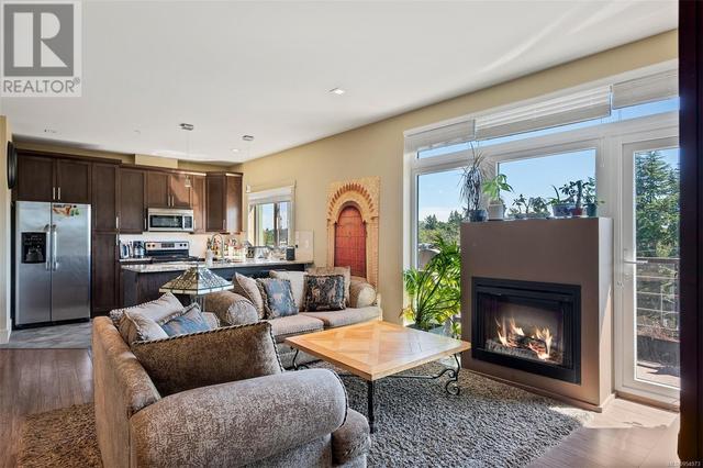 Open layout with an electric fireplace | Image 6