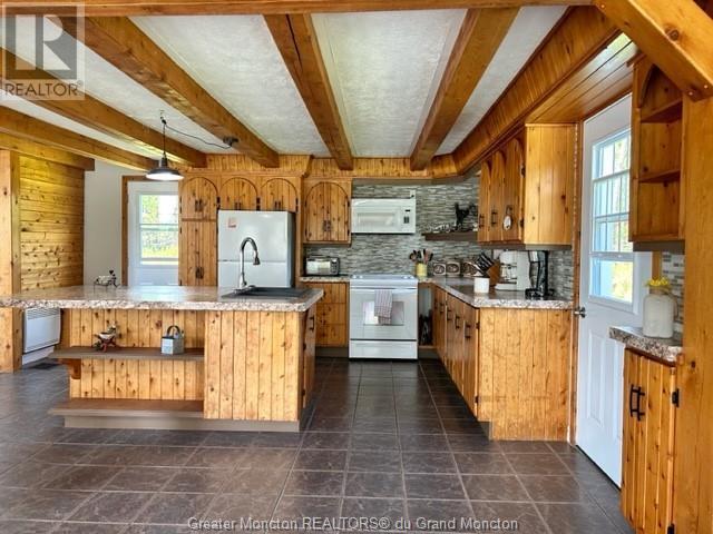 3464 Route 480, House detached with 2 bedrooms, 1 bathrooms and null parking in Acadieville NB | Image 24