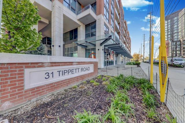 1420 - 31 Tippett Rd, Condo with 1 bedrooms, 1 bathrooms and 1 parking in Toronto ON | Image 12