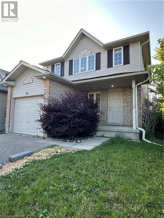 76 Templewood Dr, House detached with 4 bedrooms, 1 bathrooms and 3 parking in Kitchener ON | Image 1