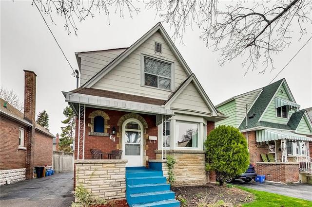 64 Cameron Ave S, House detached with 4 bedrooms, 2 bathrooms and 4 parking in Hamilton ON | Image 1
