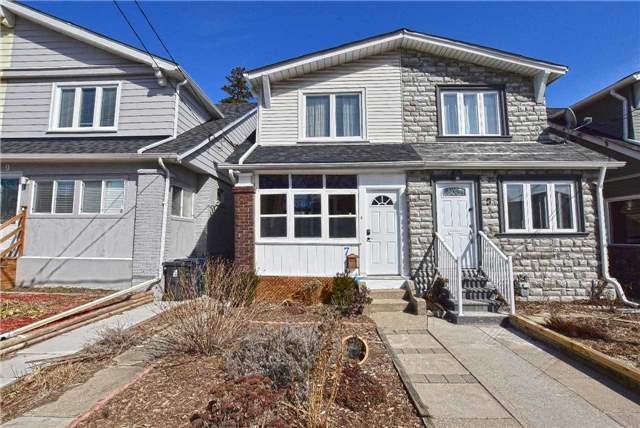 7 Byron Ave, House semidetached with 3 bedrooms, 1 bathrooms and 1 parking in Toronto ON | Image 1