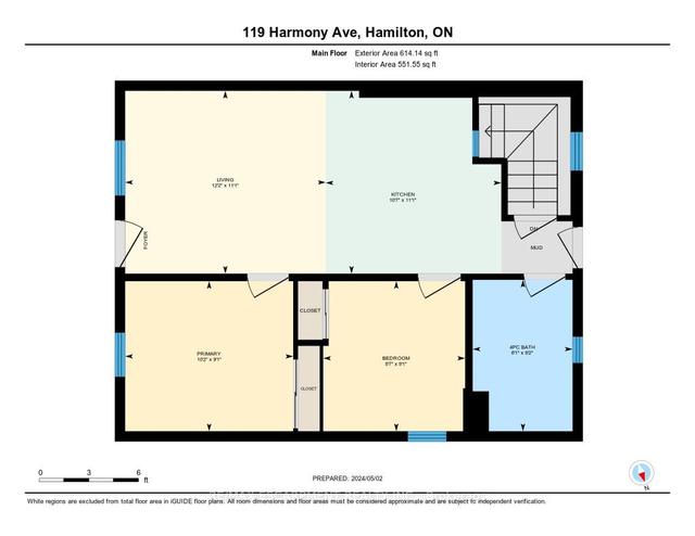 119 Harmony Ave, House detached with 2 bedrooms, 2 bathrooms and 0 parking in Hamilton ON | Image 33