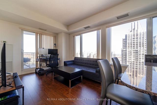 2905 - 385 Prince Of Wales Dr, Condo with 1 bedrooms, 2 bathrooms and 1 parking in Mississauga ON | Image 4