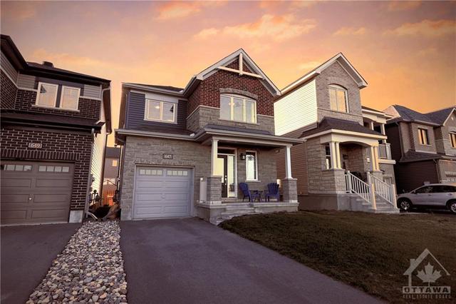 647 Jerome Jodoin Drive, House detached with 3 bedrooms, 3 bathrooms and 3 parking in Ottawa ON | Image 1
