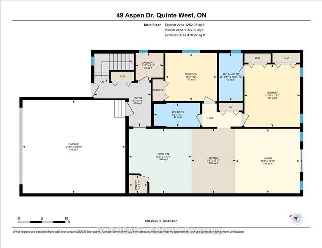 49 Aspen Dr, House attached with 2 bedrooms, 3 bathrooms and 6 parking in Quinte West ON | Image 33