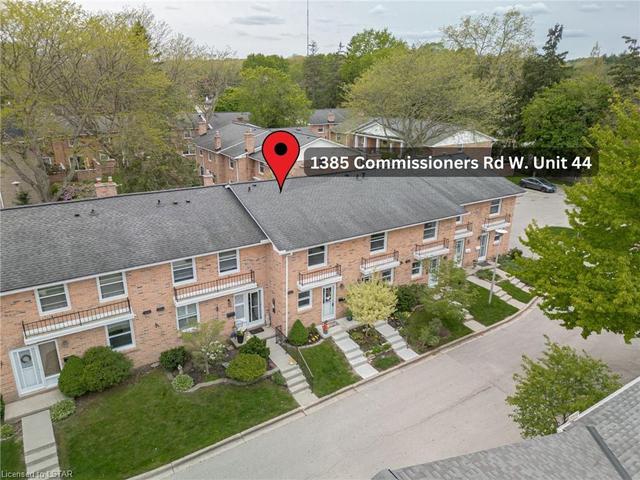 44 - 1385 Commissioners Rd W, House attached with 2 bedrooms, 1 bathrooms and 1 parking in London ON | Image 23