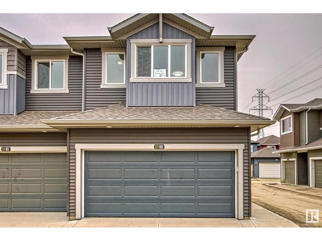 40 - 603 Orchards Bv Sw Sw, House attached with 3 bedrooms, 2 bathrooms and null parking in Edmonton AB | Image 1