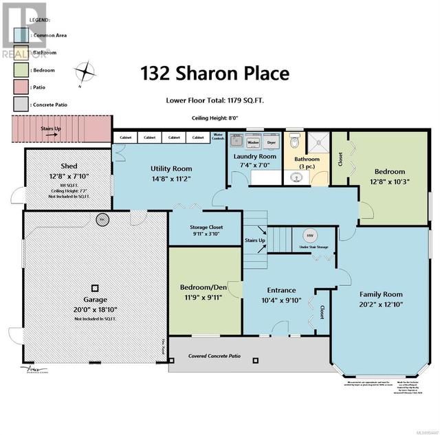 132 Sharon Pl, House detached with 4 bedrooms, 3 bathrooms and 4 parking in Nanaimo BC | Image 59