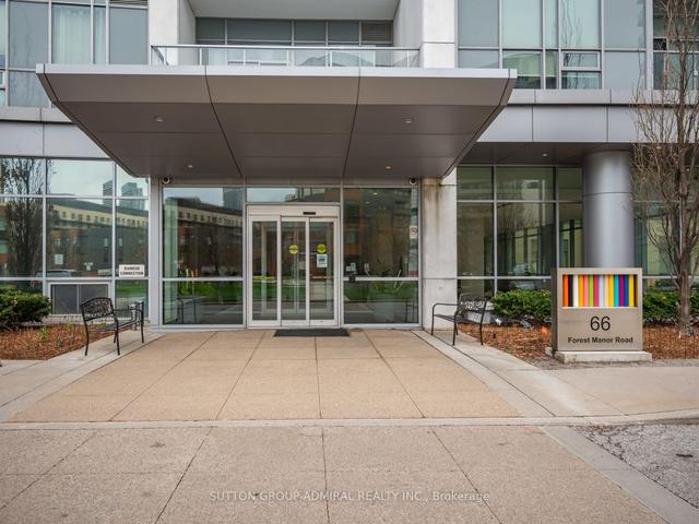 1105 - 66 Forest Manor Rd, Condo with 1 bedrooms, 1 bathrooms and 1 parking in Toronto ON | Image 12