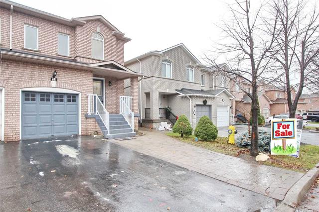 25 Corkwood Cres, House semidetached with 4 bedrooms, 4 bathrooms and 4 parking in Vaughan ON | Image 1