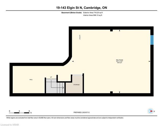 LOT-34 - 143 Elgin St N, House attached with 3 bedrooms, 2 bathrooms and 2 parking in Cambridge ON | Image 29