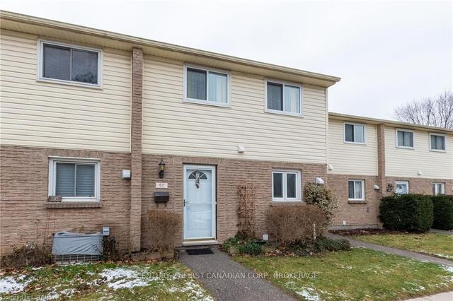 57 - 166 Southdale Rd W, House attached with 3 bedrooms, 2 bathrooms and 1 parking in London ON | Image 1