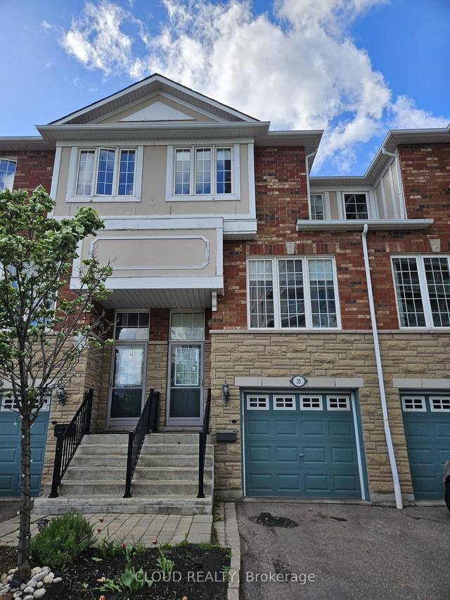 35 - 1355 Rathburn Rd E, Townhouse with 3 bedrooms, 4 bathrooms and 2 parking in Mississauga ON | Image 1